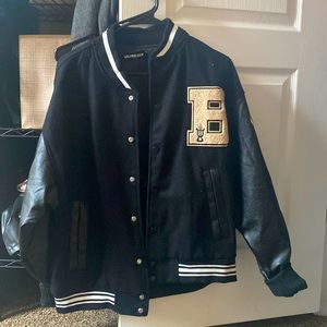 80s Streetwear Street-style Varsity Jacket